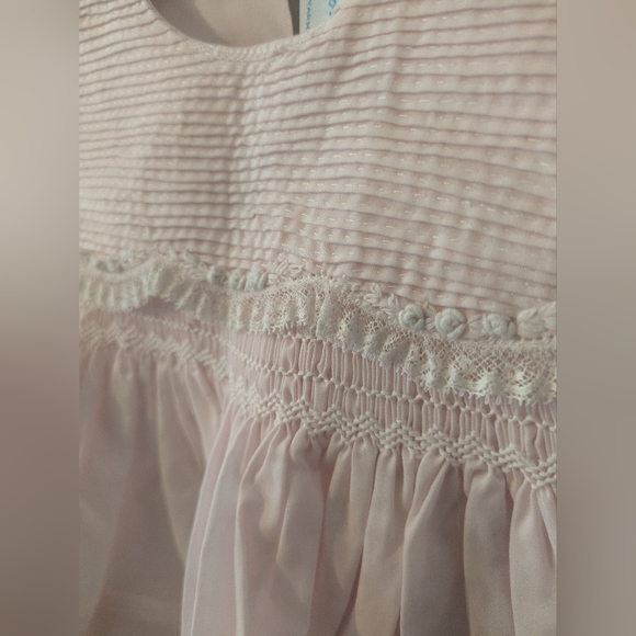 Rare Vintage Feltman Bros Baby Pink Sleeveless Dress - Picture 2 of 6
